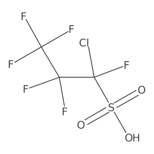 Chloro-perfluoropropane sulfonate Structure