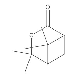 (1R,5S)-(+)-4,4,6,6-Tetramethyl-3-oxabicyclo[3.1.1]heptan-2-one结构式