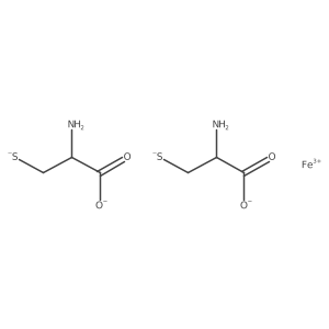 CYSTEINE, IRON(II) chelate结构式