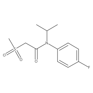 Flufenacet-methylsulfone结构式