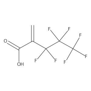 alpha-Heptafluoropropylacrylic acid Structure