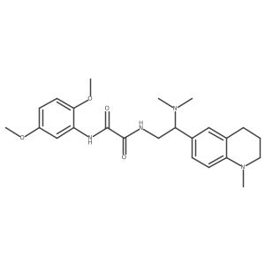 N1-(2,5-dimethoxyphenyl)-N2-(2-(dimethylamino)-2-(1-methyl-1,2,3,4-tetrahydroquinolin-6-yl)ethyl)oxalamide Structure