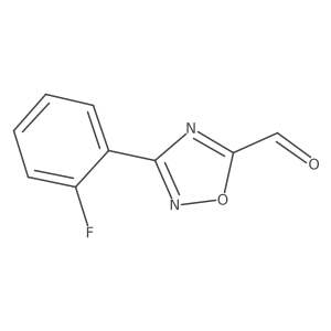 3-(2-Fluorophenyl)-1,2,4-oxadiazole-5-carbaldehyde Structure