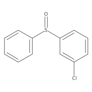 Benzene,1-chloro-3-(phenylsulfinyl)-结构式