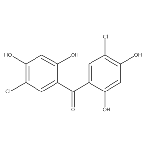 Bis-(5-chloro-2,4-dihydroxy-phenyl)-methanone结构式