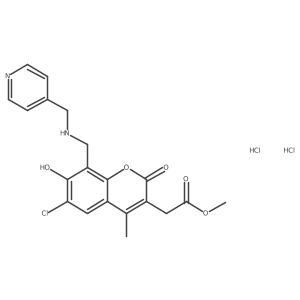 C20H21Cl3N2O5结构式