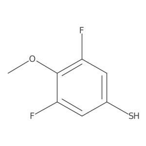 3,5-Difluoro-4-methoxythiophenol结构式
