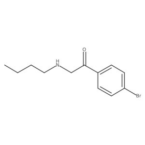 1-(4-Bromophenyl)-2-(butylamino)ethanone结构式