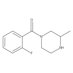1-(2-Fluorobenzoyl)-3-methylpiperazine结构式