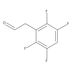 2-(2,3,5,6-Tetrafluorophenyl)acetaldehyde结构式