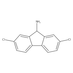9H-Fluoren-9-amine, 2,7-dichloro-结构式