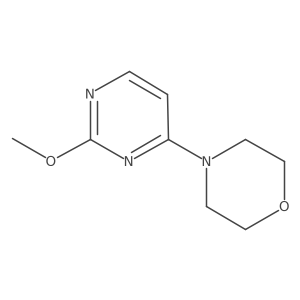 2-Methoxy-4-morpholinopyrimidine结构式