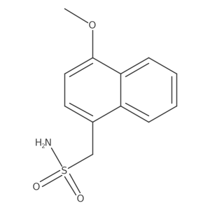 (4-Methoxynaphthalen-1-yl)methanesulfonamide Structure