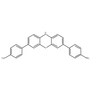 4,4'-(10H-Phenothiazine-3,7-diyl)dianiline Structure