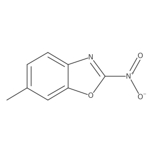 6-Methyl-2-nitro-1,3-benzoxazole结构式