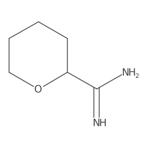 Oxane-2-carboximidamide Structure
