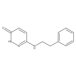 6-(Phenethylamino)pyridazin-3-ol结构式