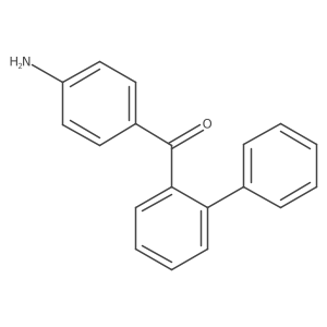 (4-Aminophenyl)[1,1'-biphenyl]-2-ylmethanone结构式