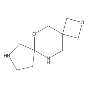 2,6-Dioxa-9,12-diazadispiro[3.2.4^{7}.2^{4}]tridecane Structure