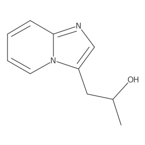 (2S)-1-{imidazo[1,2-a]pyridin-3-yl}propan-2-ol结构式