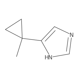 4-(1-methylcyclopropyl)-1H-imidazole Structure