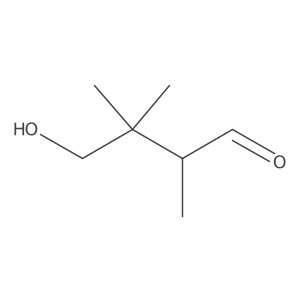 4-Hydroxy-2,3,3-trimethylbutanal Structure