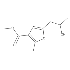 Methyl 5-(2-hydroxypropyl)-2-methylfuran-3-carboxylate Structure