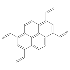 Pyrene-1,3,6,8-tetracarbaldehyde Structure