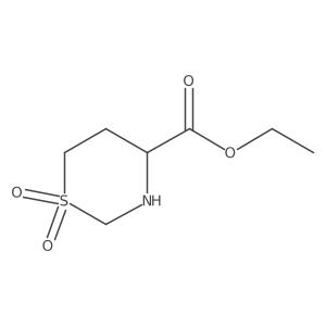 Ethyl 1,1-dioxo-1lambda6,3-thiazinane-4-carboxylate Structure