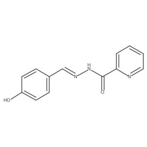 N'-[(Z)-(4-Hydroxyphenyl)methylidene]pyridine-2-carbohydrazide结构式