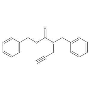 benzyl N-benzyl-N-(prop-2-yn-1-yl)carbamate Structure