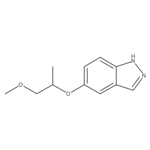 5-((1-methoxypropan-2-yl)oxy)-1H-indazole Structure