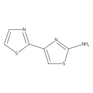 4-(1,3-Thiazol-2-yl)-1,3-thiazol-2-amine结构式