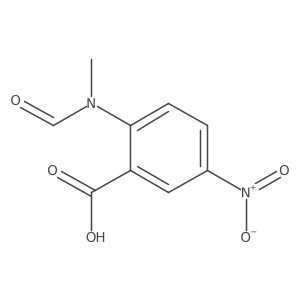 2-(Formylmethylamino)-5-nitrobenzoic acid Structure