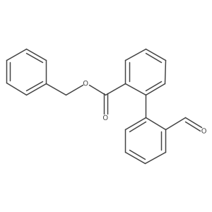 Benzyl 2'-formyl-[1,1'-biphenyl]-2-carboxylate结构式