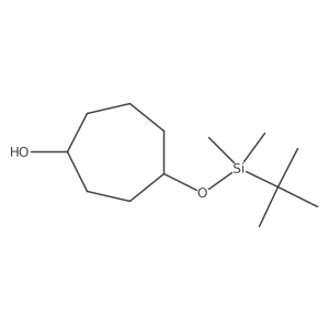 4-{[Tert-butyl(dimethyl)silyl]oxy}cycloheptanol Structure