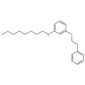 N-Octyl-3-(phenethyloxy)aniline结构式