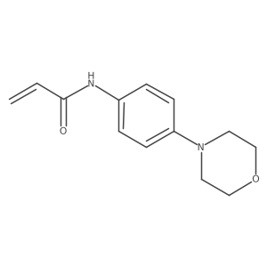 N-[4-(morpholin-4-yl)phenyl]prop-2-enamide Structure