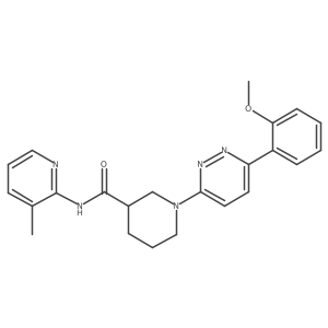 1-[6-(2-methoxyphenyl)pyridazin-3-yl]-N-(3-methylpyridin-2-yl)piperidine-3-carboxamide Structure