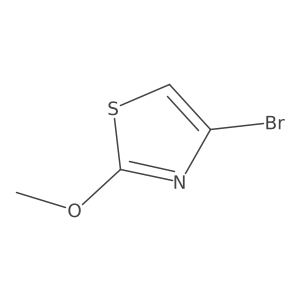 4-Bromo-2-(methoxy-d3)-thiazole Structure