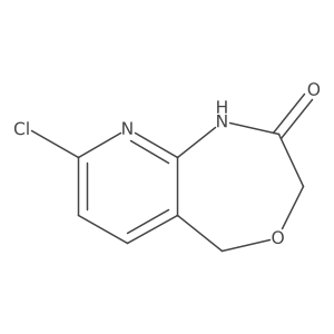 8-Chloro-1,5-dihydropyrido[2,3-e][1,4]oxazepin-2(3H)-one Structure