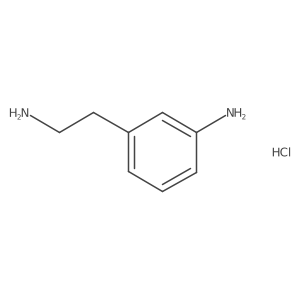 3-(2-Aminoethyl)aniline hydrochloride结构式