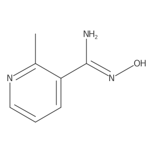 3-Pyridinecarboximidamide, N-hydroxy-2-methyl-结构式