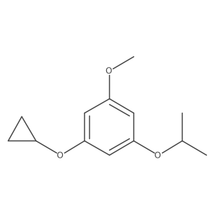 1-Cyclopropoxy-3-isopropoxy-5-methoxybenzene Structure