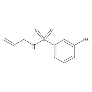 N-Allyl-3-aminobenzenesulfonamide结构式
