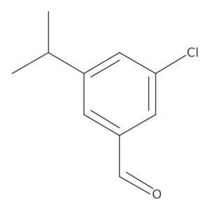 3-Chloro-5-isopropylbenzaldehyde结构式