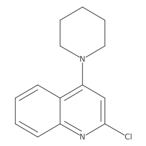 2-Chloro-4-(piperidin-1-yl)quinoline Structure