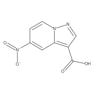5-Nitropyrazolo[1,5-a]pyridine-3-carboxylic acid Structure