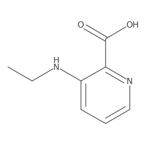 3-(Ethylamino)pyridine-2-carboxylic acid Structure