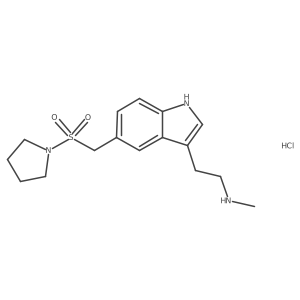 N-Desmethyl almotriptan hydrochloride Structure